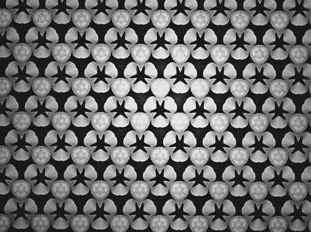 Textile cloth black and whiteの素材