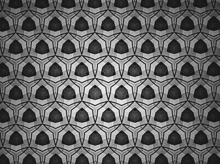 Textile cloth black and white