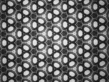 Textile cloth black and whiteの素材