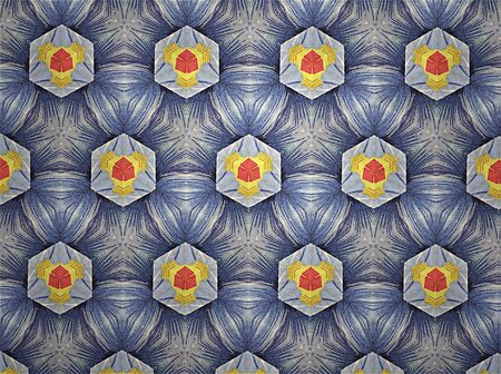 Textile cloth colorful