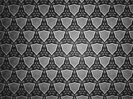 Textile cloth black and whiteの素材