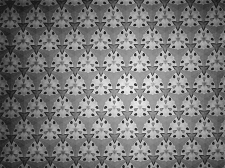 Textile cloth black and whiteの素材