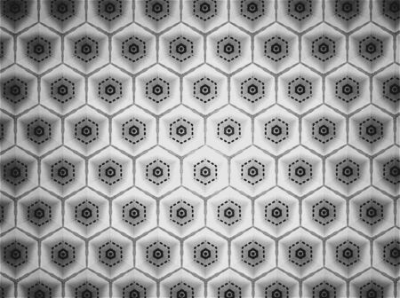 Textile cloth black and whiteの素材