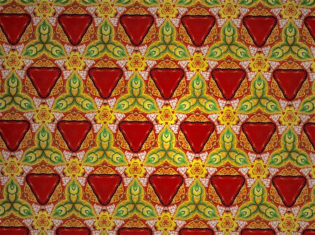 Textile cloth colorful