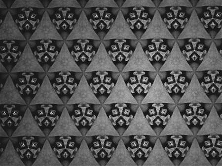 Textile cloth black and whiteの素材