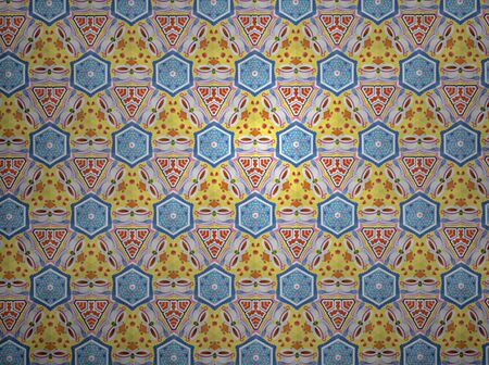 Textile cloth colorful