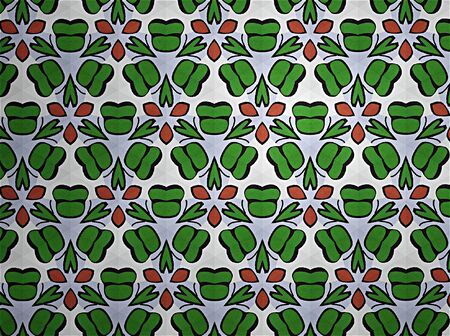 Textile cloth colorful