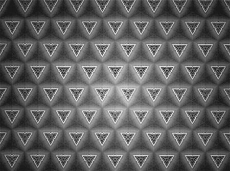 Pattern background black and whiteの素材