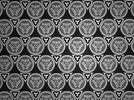 Pattern background black and white