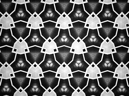 Pattern background black and white