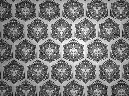 Pattern background black and white