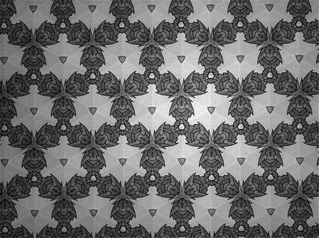 Pattern background black and whiteの素材