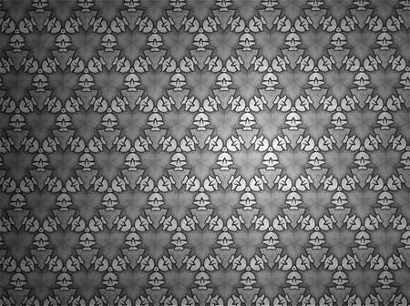 Pattern background black and whiteの素材