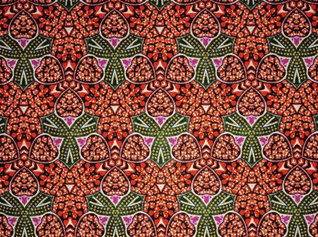Pattern cloth colorful