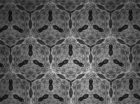 Pattern cloth black and white