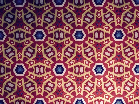 Textile cloth colorful