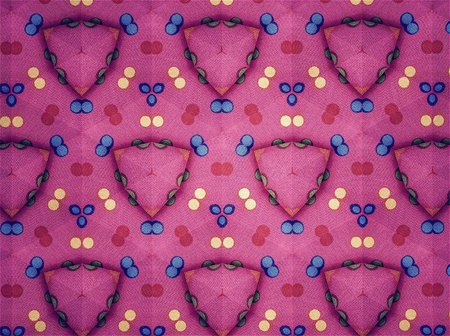 Pattern cloth colorful