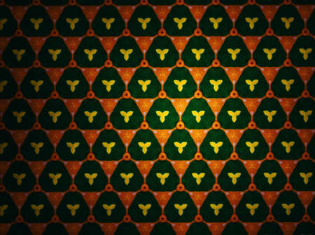 Pattern cloth colorful