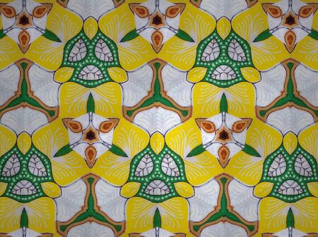Pattern cloth colorful