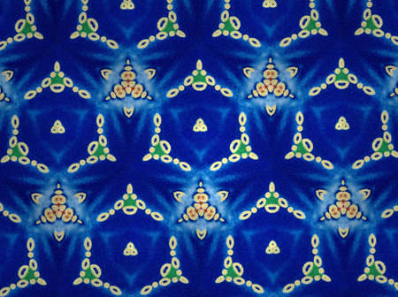 Textile cloth colorful