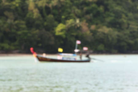 Beach background from photo blurred lens