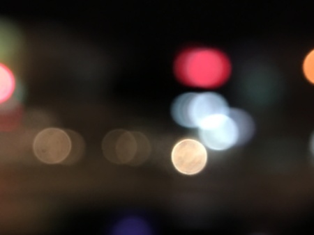 Blurred lights
