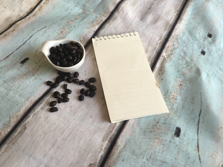 Wood background, note paper backgroundの素材