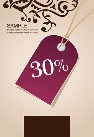 Sale  Tagのイラスト素材