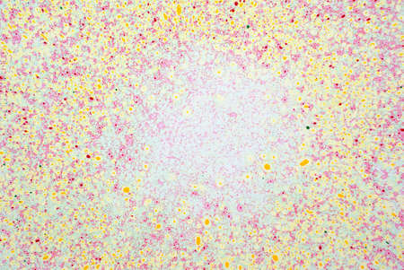 colorful spots made from paint as background