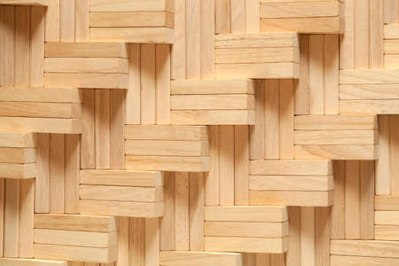 pattern arranged from blocks as backgroundの写真素材