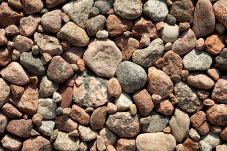 dry colourful stones,little and big as background