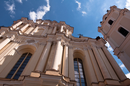 Church of Vilnius University, one of the Oldest in Baltic Countries and in Eastern Europeのeditorial素材