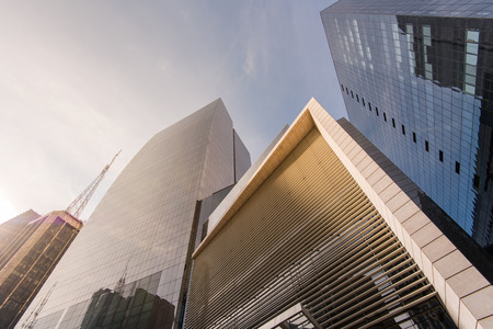 Modern Architecture Office Buildings in Paulista Avenue in Sao Paulo, Brazil