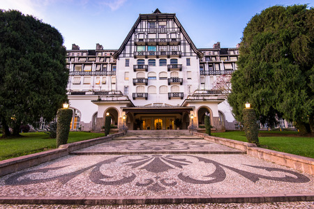 Quitandinha Palace in the imperial city once used to be a casino, but was closed down and is now open to visitors as historical and cultural heritageのeditorial素材