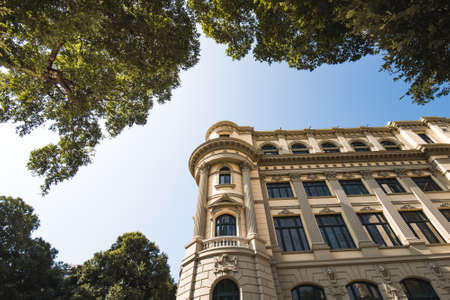 Natioal Library building in city downtown, built more than two hundred years ago and inaugurated in...