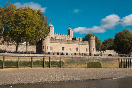 Tower of London, Part of the Historic Royal Palaces, Housing the Crown Jewelsのeditorial素材