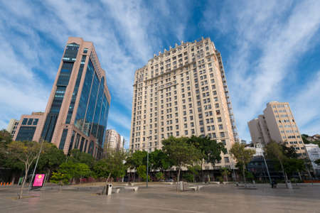 Empty Maua Square in Rio de Janeiro City Downtownのeditorial素材