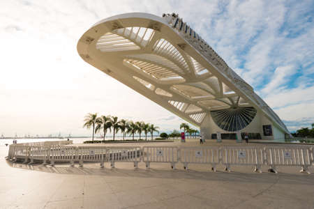 Museum of Tomorrow is temporarily closed for visitors because of the Coronavirus pandemicのeditorial素材