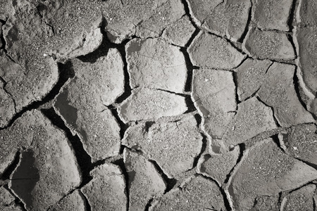 dry mud land background texture. Global Warming conceptの写真素材