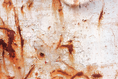 old rusty painted metal wall. wallpaper backgroundの写真素材
