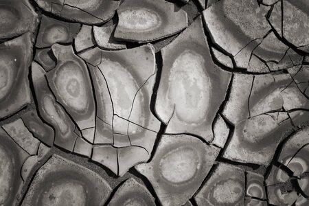 dry mud land background texture. Global Warming conceptの写真素材