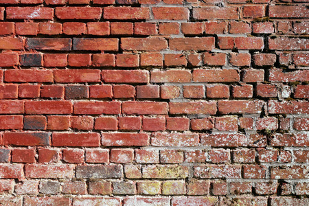 Old orange brick wall texture background.の写真素材
