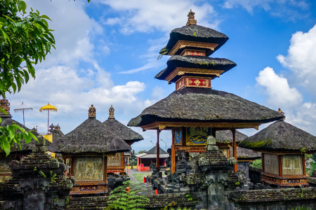 Pura Besakih temple complex on mount Agung, Bali, Indonesia