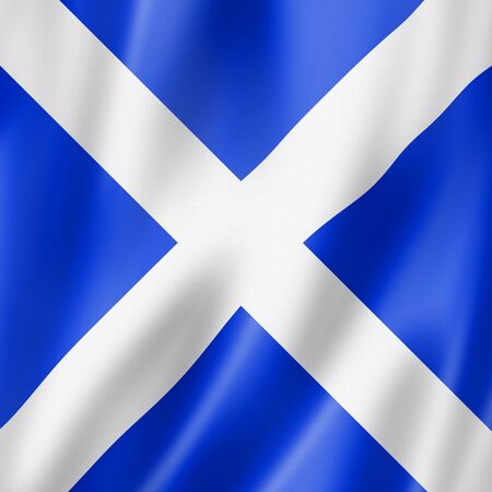 Mike international maritime signal flag. Nautical letters symbol collection. 3D illustrationの写真素材