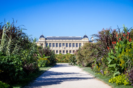 Jardin des plantes botanical garden and museum, Paris, Franceのeditorial素材