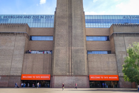 London/UK - June 3, 2017 - Tate Modern Museum