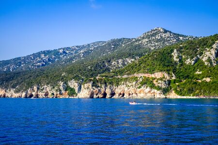 The Golf of Orosei natural park, Sardinia, Italyの写真素材