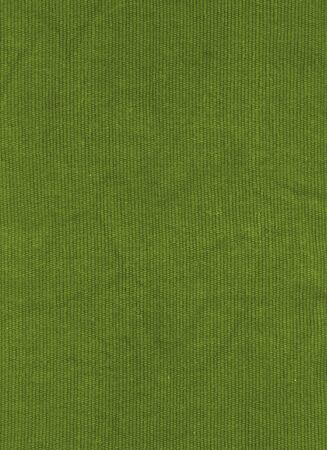 Green fabric texture background. Canvas wallpaper の写真素材
