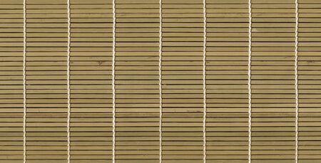 Asian light bamboo mat texture background bannerの写真素材