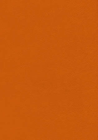 Orange leather texture background. Natural material pattern.の写真素材